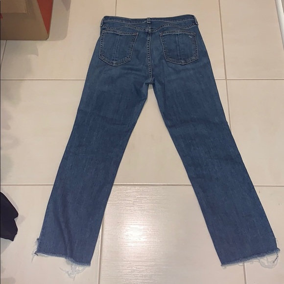 Rag & Bone stovepipe step hem jeans - Picture 6 of 8
